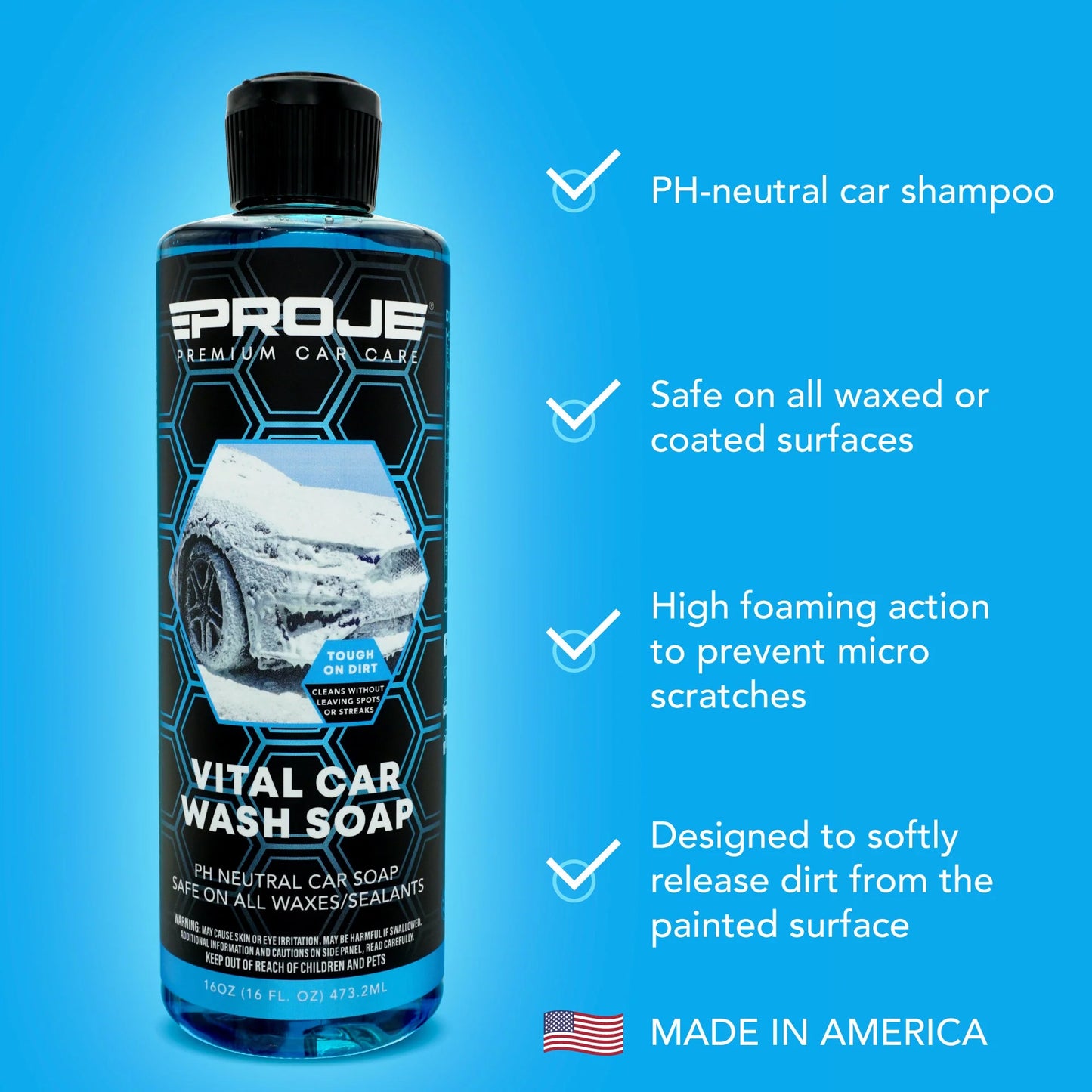 Proje Products - Vital Car Wash Soap