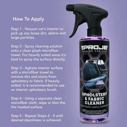 Proje Upholstery & Fabric Cleaner
